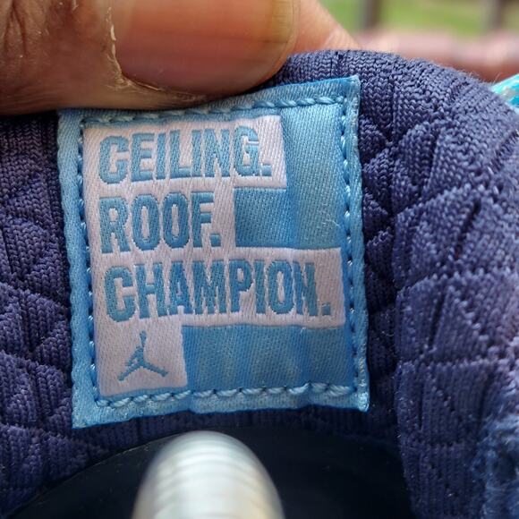 Nike Air Jordan 32 Low Win Like 82 University Blue Youth 5Y AA1257-401 - Picture 9 of 11